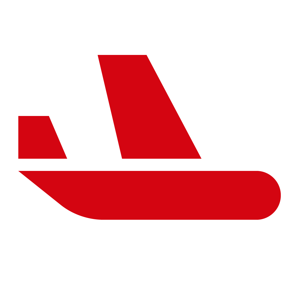 plane air freight rgb red